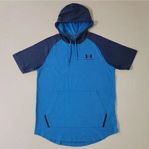 Under Armour Men's HeatGear Hooded Short Sleeve Pullover Shirt